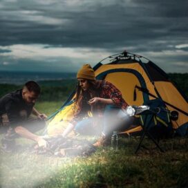 Portable Rechargeable Torch LED Flashlight - Image 2