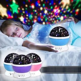 Star Master Dream Color Changing Rotating Projection Lamp - Image 2