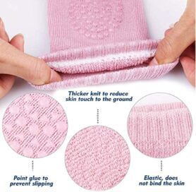 2 Pair Baby Crawling Elbow pad Baby Leg Warmer Baby Kneecap (Multi Color) - Image 3