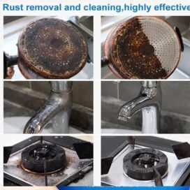 Foam Rust Remover Kitchen All-Purpose Cleaning Powder ( Pack of 2 ) - Image 4