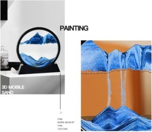 Relaxing Kinetic Sandscape Art Table Desk - Image 3