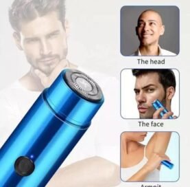 Portable Mini Shaver, Pocket Razor for Men USB Rechargeable Waterproof - Image 3