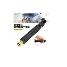 Portable High Pressure Washing Water Nozzle (Black) - Image 3