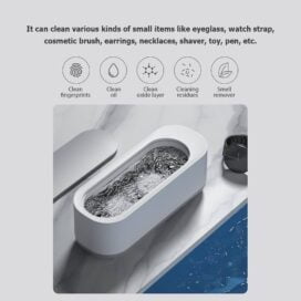 Mini Ultrasonic Jewelry Cleaner Machine - Image 2