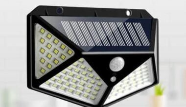Solar Lights-Bright Solar Wireless Security Motion Sensor 100 Led Night Light for Home and Garden ,Outdoors