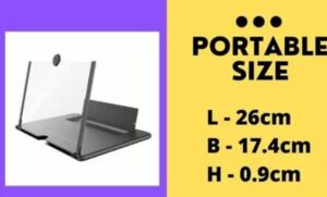 Portable 12X View F3 Screen Expander 3D Magnifier for Mobiles and Watching Movies Screen Expanders & Magnifiers - Image 3