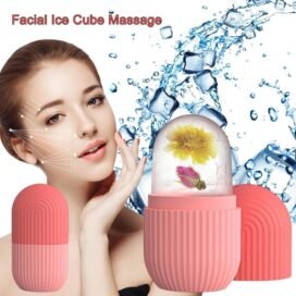 Ice Roller For Face Neck and Body For Puffy Eyes Easy to Use and Carry Unbreakable and Reusable Glowing and Clear Skin(Multicolor) - Image 2