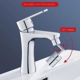 720 Degree Rotatable Spray Head Wash Basin Filter Faucet - Image 3