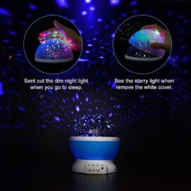 Star Master Dream Color Changing Rotating Projection Lamp - Image 5