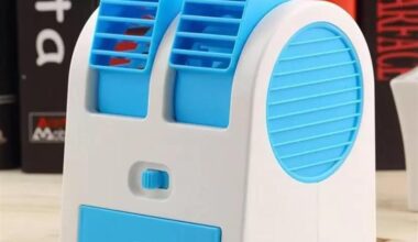 Mini Fan and Portable Dual Bladeless Air Conditioner