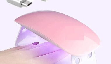 LED UV Light Nail Polish Dryer