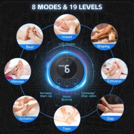 Vibrating Bubble Electric Ems Foot Massager Pad - Image 5
