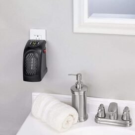 Room Heater Handy Heater for Home, Office, Camper LED Screen 400 Watts Portable Wall Heater Warmer, Mini Blower Heater for Winter - Image 2