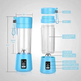6 Blade Juicer- Portable Electric 6 Blade USB Juice Maker (380 ml) - Image 3