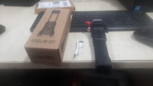 Portable Rechargeable Torch LED Flashlight - Image 9