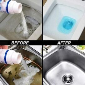 Drain Blockage Cleaner Sink Cleaner Powder - Image 2
