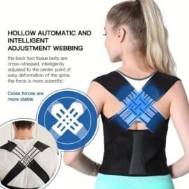 Adjustable Back Posture Corrector/ Slouching Relieve Pain Belt Women Men - Image 3