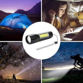 Rechargeable LED Flashlight Torch - Image 4
