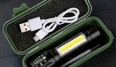 Mini USB Rechargeable Torch Light