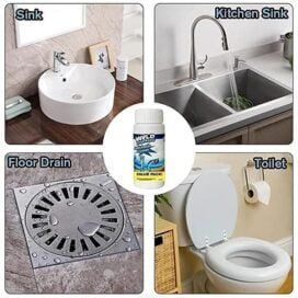 Drain Blockage Cleaner Sink Cleaner Powder - Image 4
