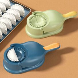 2 in 1 Dumpling Momos maker Kitchen Accessories Multi Uses Dumpling Baking Pastry Maker (Assorted Color) - Image 2