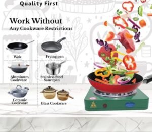 Flameless Electric Cooking Stove (Muticolor) - Image 4