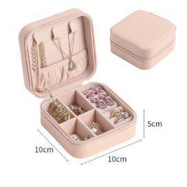 Portable Travel Jewellery Organizer Pouch (Assorted) - Image 6