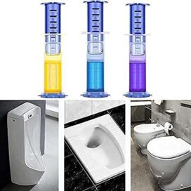 Toilet Freshener- Toilet Freshener and Cleaner Flower Gel - Image 3