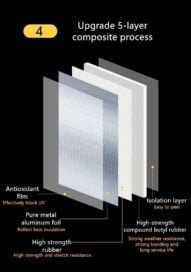 Aluminium Foil Waterproof Sealan Foil Tape - Image 2