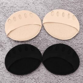 Invisible Fashion Women Ruffle Wave Girls Toe Pad Inserts Forefoot Pads Half Insoles Five Toes Socks - Image 4