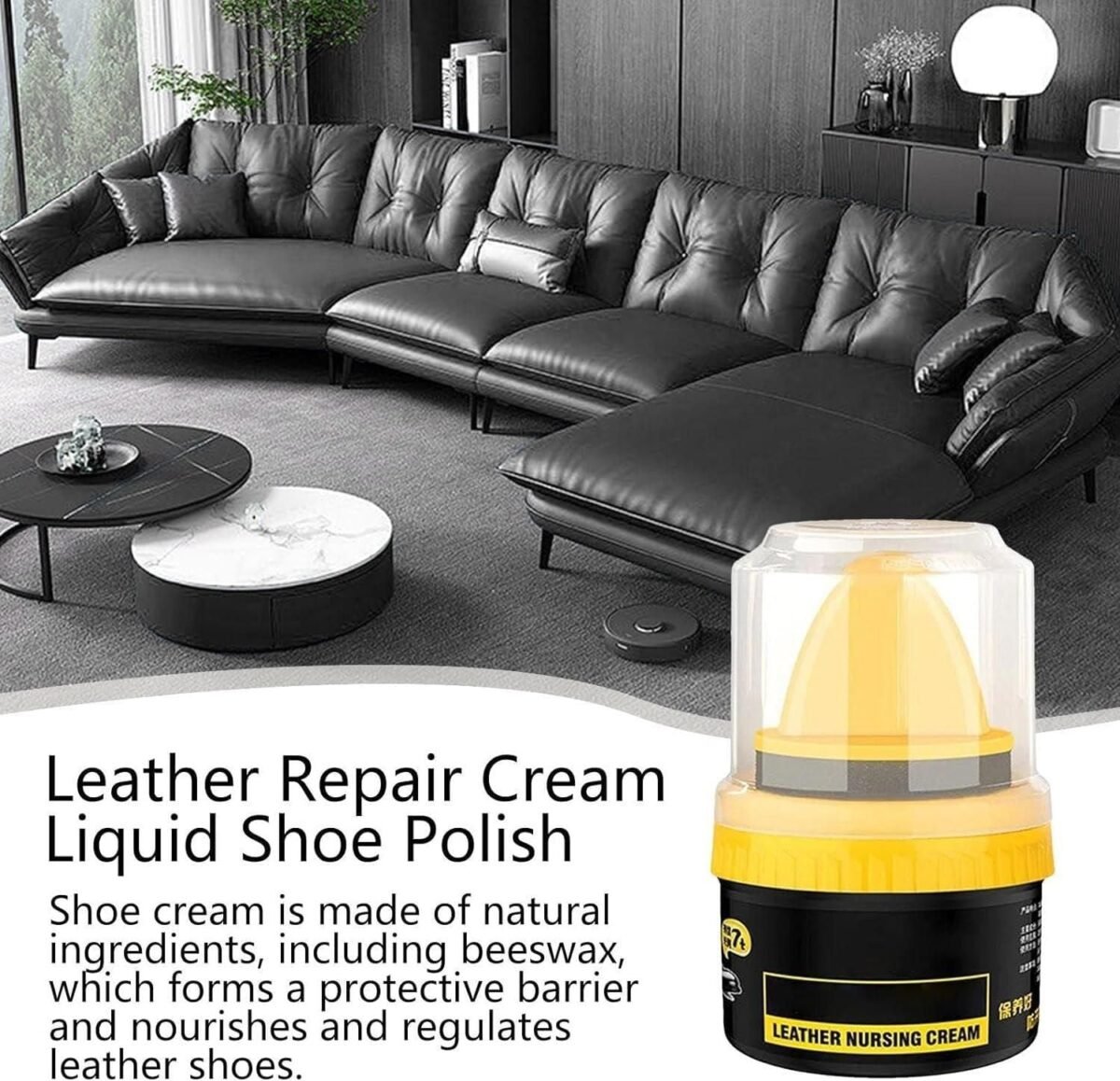 Leather Repair Cream Liquid Shoe Polish - Image 5