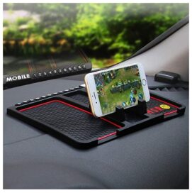 HSR Car Accessories Multifunction Phone GPS Holder Anti-Slip Silicone Pad and Car Mobile Holders for Car Dashboard - Image 4