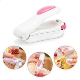 Smart Bag Sealer Heat Seal, Portable Mini Sealing Machine for Food Storage, Food Sealer Handheld for Vacuum Sealer Bags, Plastic Bags, Snack Bags, Chip Bags - Image 4