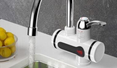 Electric Water Heater And Tankless Fast Water Heating Tap Instant Hot Kitchen Faucet