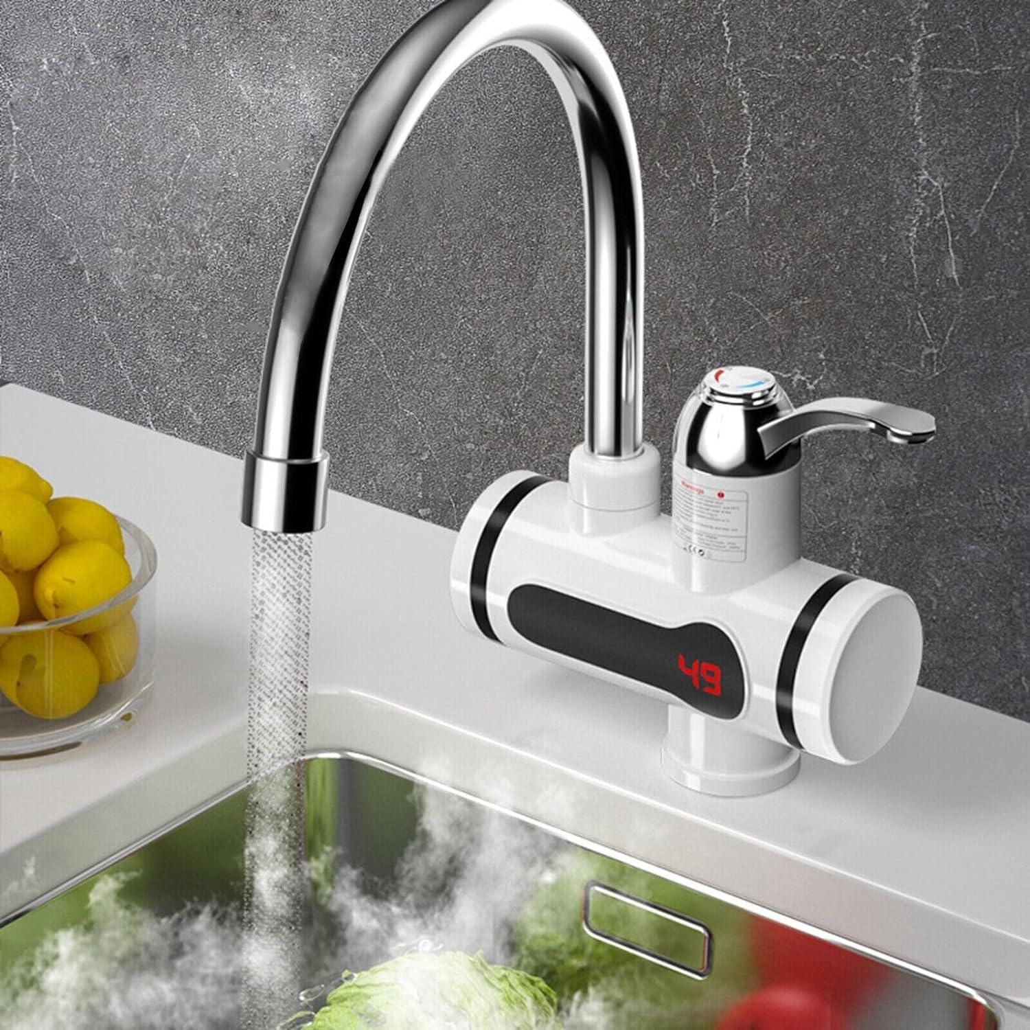 5440535705 Electric Water Heater And Tankless Fast Water Heating Tap Instant Hot Kitchen Faucet - Image 1