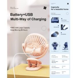Portable Desk Fan - Image 3