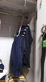 Hanger-5 In 1 Stainless Steel Multifunction Retractable Pants Rack Trouser Hanger(Pack of 1) - Image 6