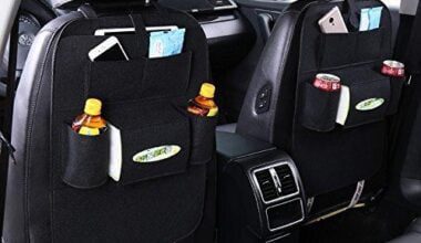 Car Back Seat Storage Organizer PACK of 2