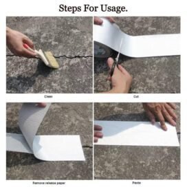 Aluminium Foil Waterproof Sealan Foil Tape - Image 6