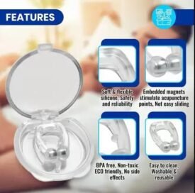 Anti Snoring Nose Clip Device for Men Women Nasal Strips Stops Snoring Stopper Anti-snoring Device  (Nose Clip) - Image 2