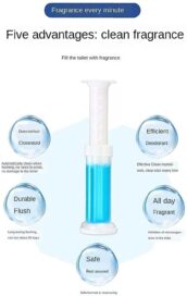 Toilet Freshener- Toilet Freshener and Cleaner Flower Gel - Image 7