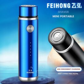 Mini Electric Shaver for Men Washable Small Portable Razor Rechargeable USB Car Charging Dry Wet Use Easy Carry - Image 3