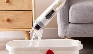 Squeezing Mop, Folding Sponge Absorbs More
