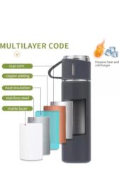 Stainless Steel Vacuum Flask Travel Water Bottle - Image 3