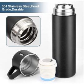 Stainless Steel Vacuum Flask Travel Water Bottle - Image 6