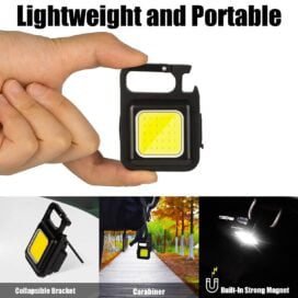 Small Flashlights Rechargeable Keychain - Image 5