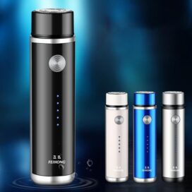 Mini Electric Shaver for Men Washable Small Portable Razor Rechargeable USB Car Charging Dry Wet Use Easy Carry - Image 2