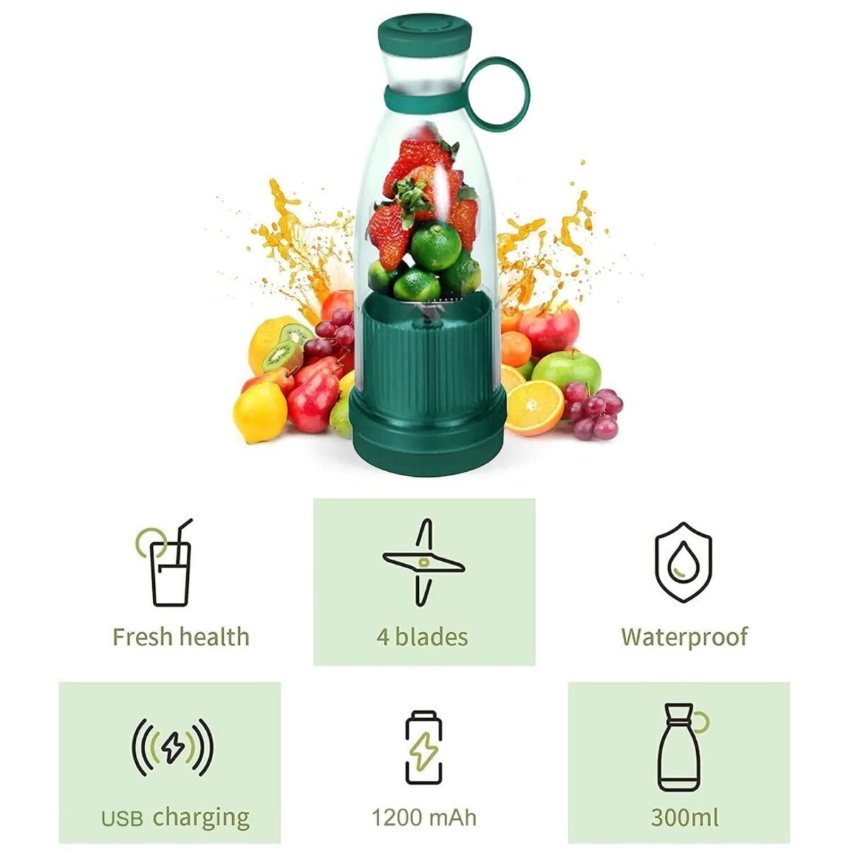 Electric Portable Mini Juicer Bottle - Image 7