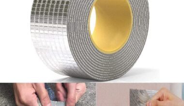 Aluminium Foil Waterproof Sealan Foil Tape