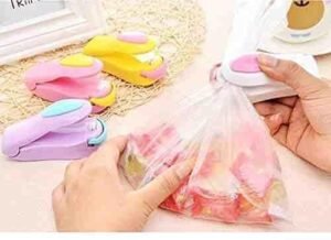 Smart Bag Sealer Heat Seal, Portable Mini Sealing Machine for Food Storage, Food Sealer Handheld for Vacuum Sealer Bags, Plastic Bags, Snack Bags, Chip Bags - Image 2